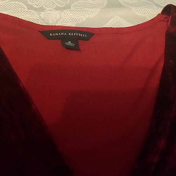 Banana republic Velvet top - Picture 3 of 4